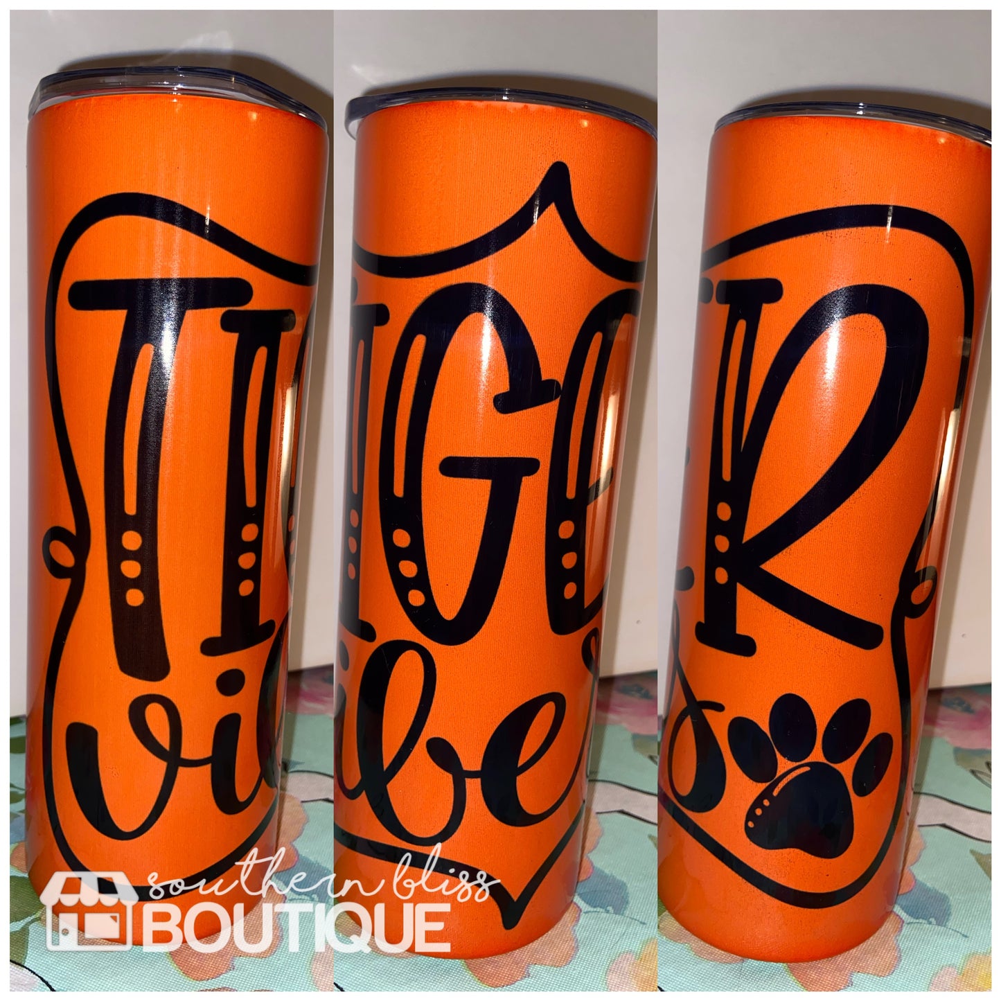 Tiger Vibes 20oz Tumbler