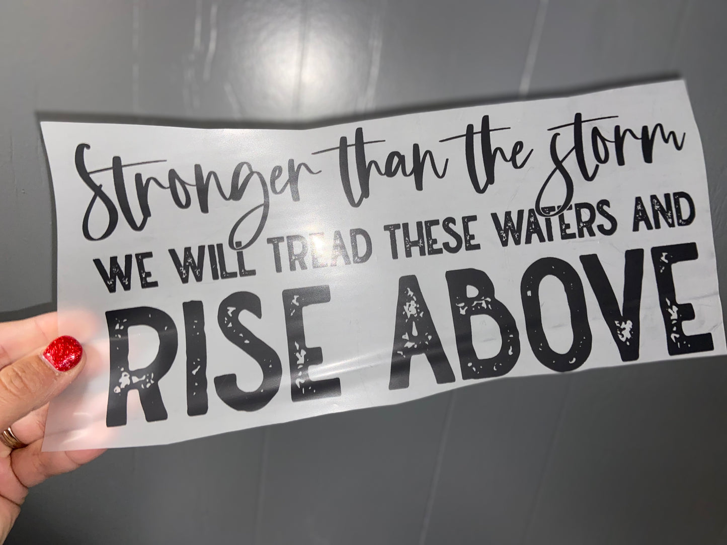 Quick Ship Rise Above T-shirt