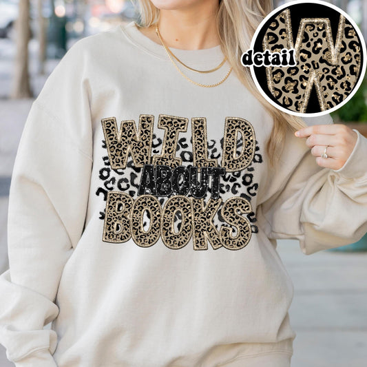 Wild About Books Sweatshirt