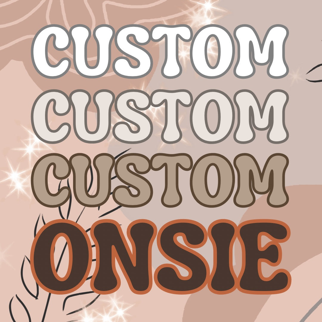 Custom Softstyle Onsie