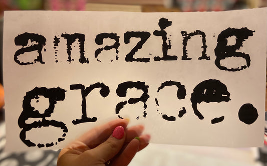 Quick Ship Amazing Grace T-shirt
