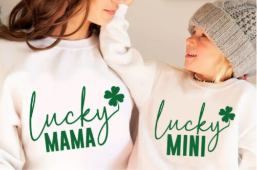 Lucky Mama St Patricks T-shirt
