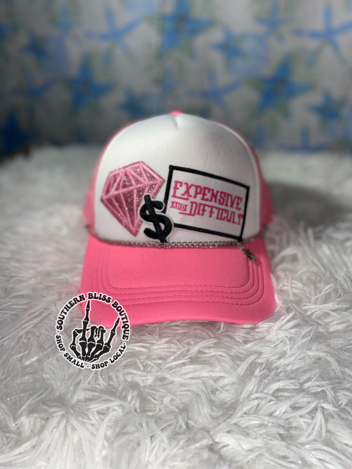 Expensive & Difficult Boujee Trucker Hat