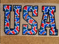Quick Ship USA Camo Patriotic T-shirt