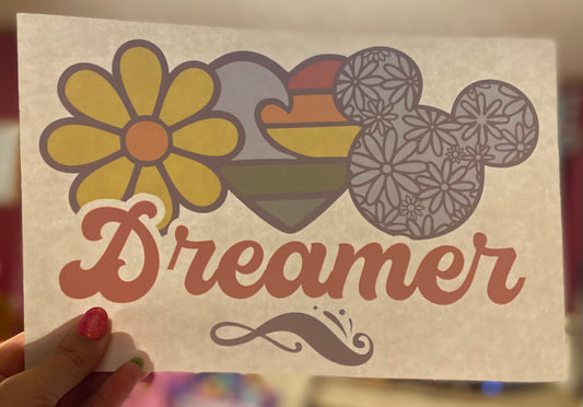 Quick Ship Dreamer Groovy T-shirt