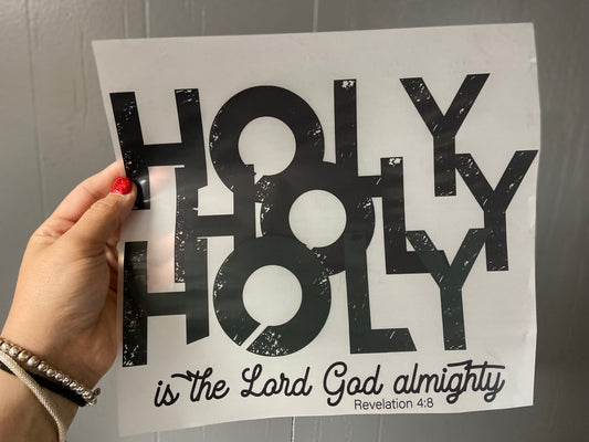 Quick Ship Holy Holy Holy T-shirt