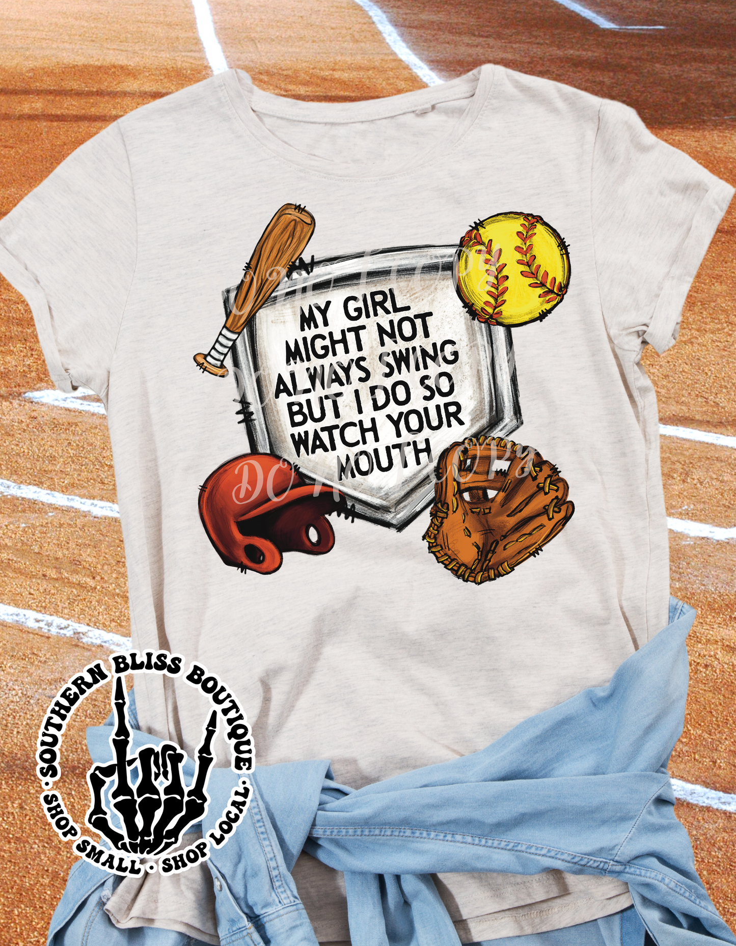 Trending My Girl, Boy, Kids Might Not Always Swing But I Do So Watch Your Mouth T-shirt