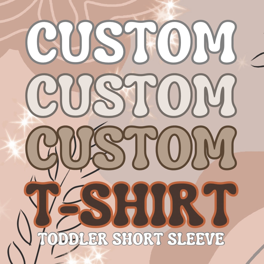 Custom Toddler Gildan T-shirt