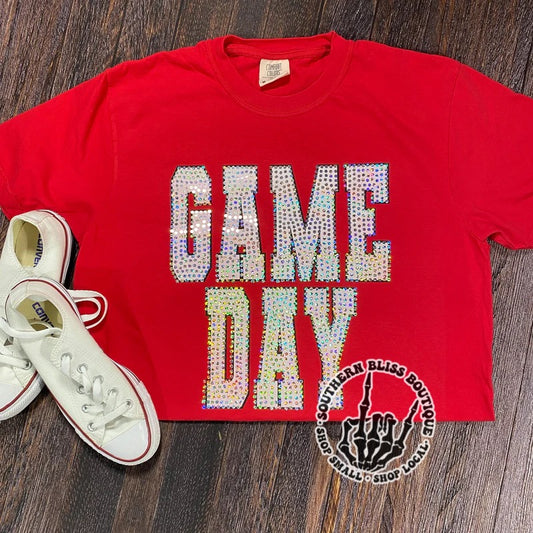 Gameday Spangle Comfort Color T-shirt Preorder