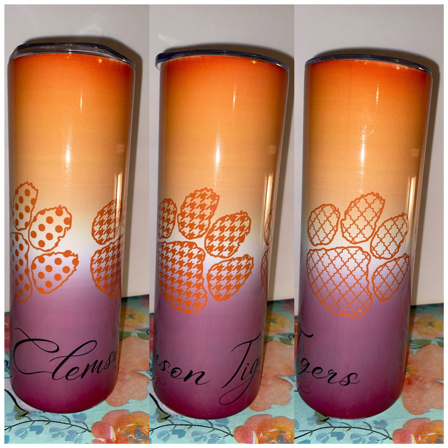 Tigers Paw Ombre 20oz Tumbler