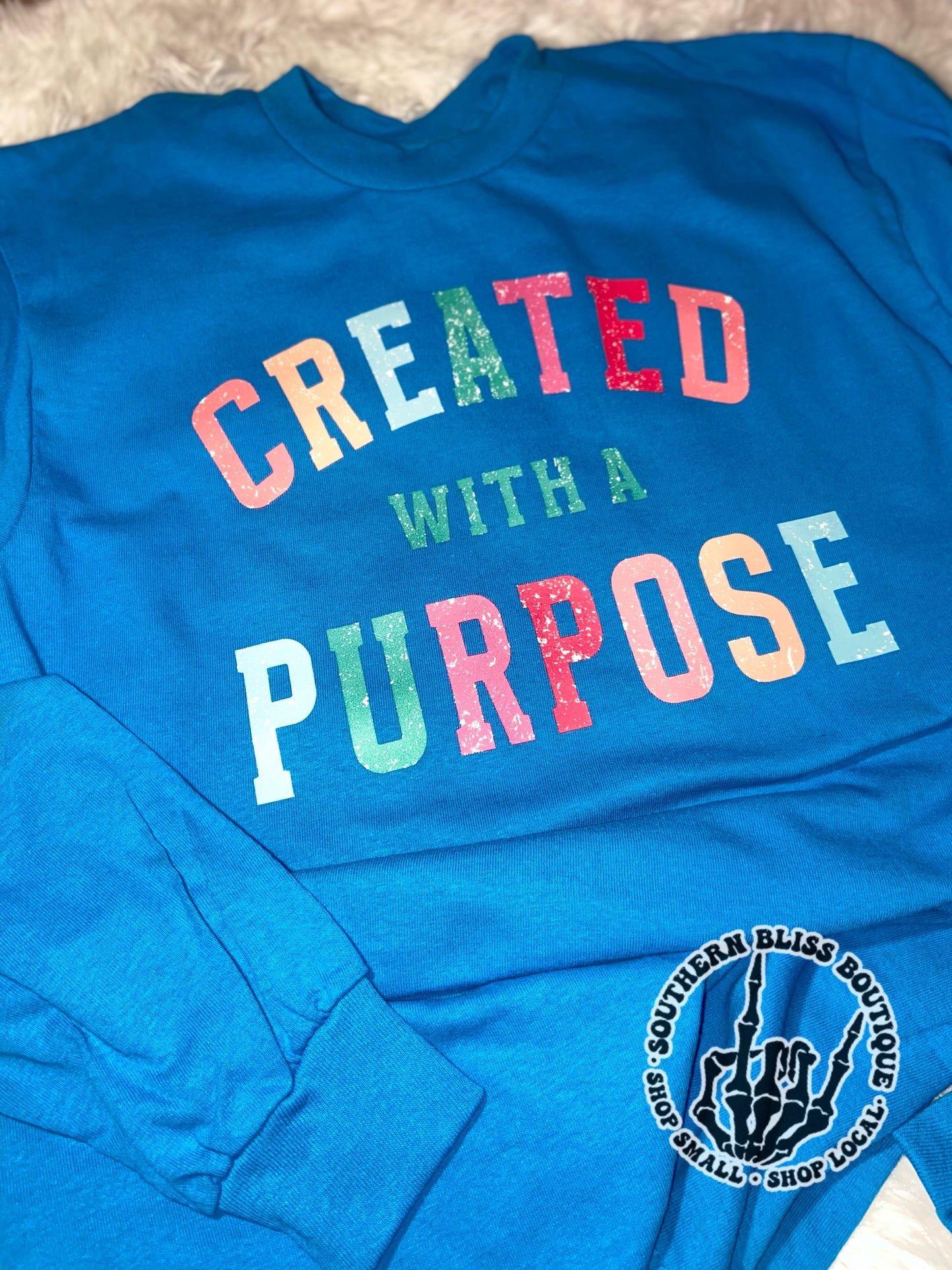 Created With A Purpose Long Sleeve T-Shirt