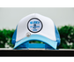 Blue Character Sky Blue Trucker Hat