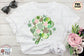 Shamrock Cheetah St Patricks T-shirt
