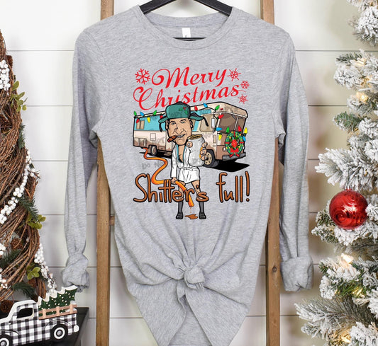 Merry Christmas Shitters Full Sweatshirt