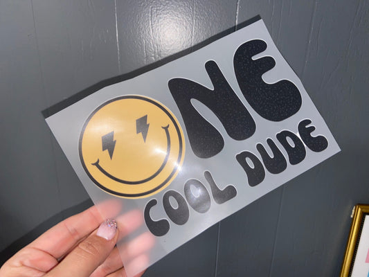 Quick Ship One Cool Dude Toddler T-shirt