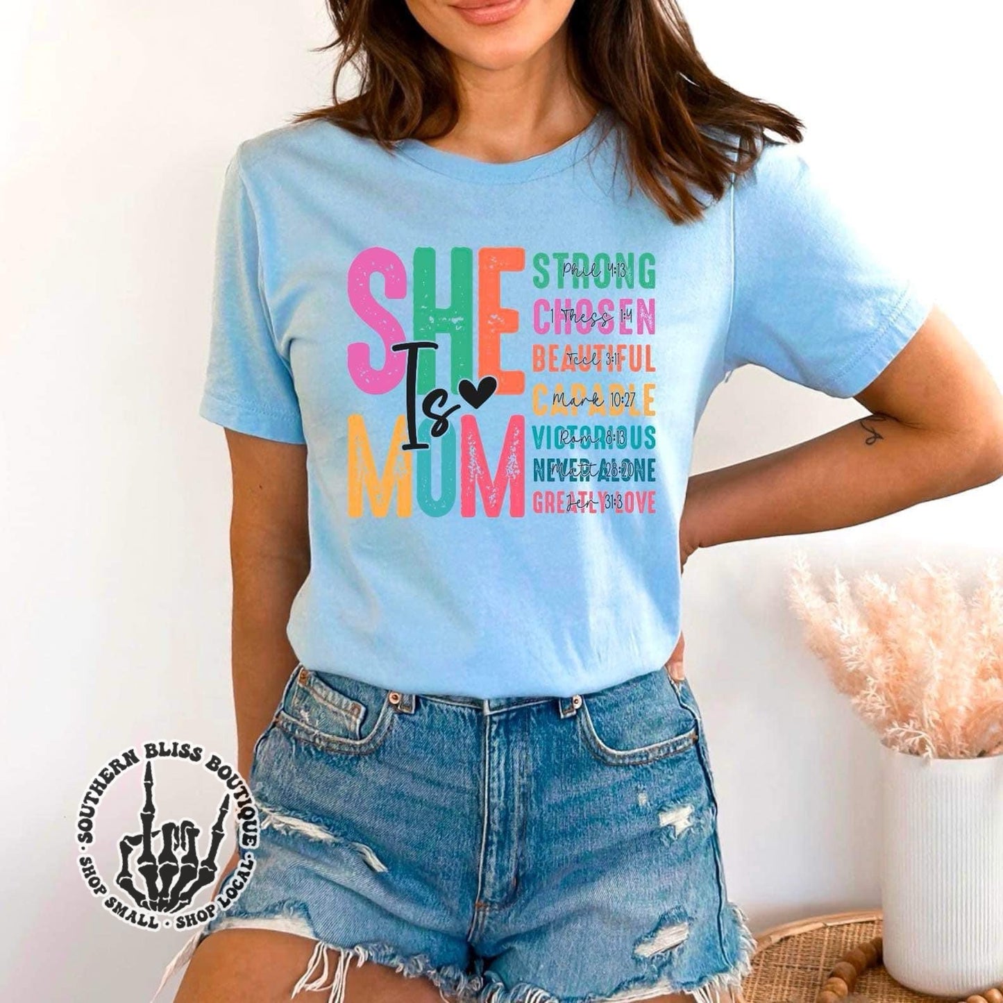 She Is Mom Affirmations T-Shirt