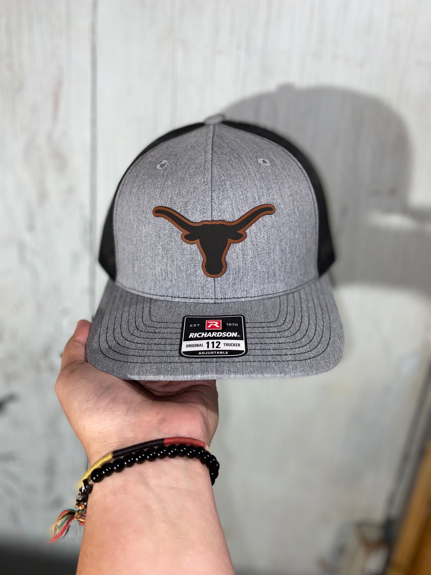 Texas Team Laser Engraved Patch Hat