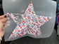 Quick Ship Floral Star Patriotic T-shirt