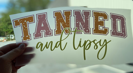 Quick Ship Tanned & Tipsy T-shirt