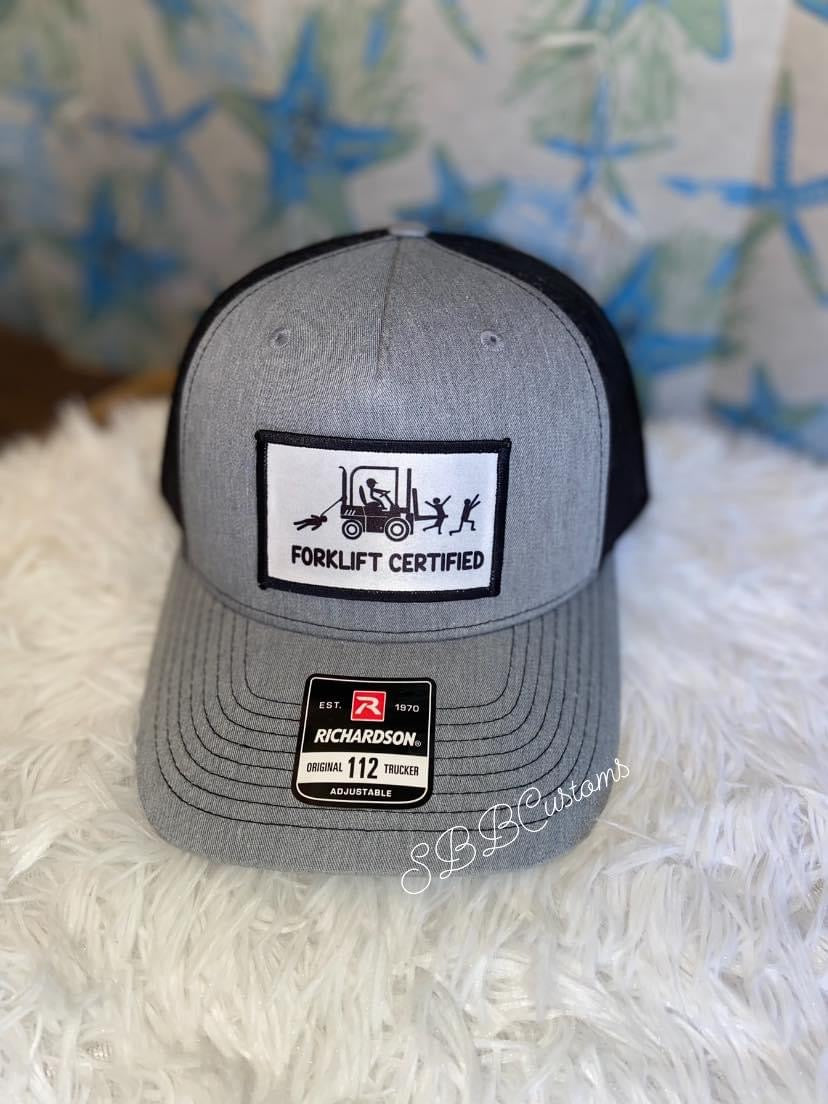 Forklift Certified Adult Humor Richardson Hat