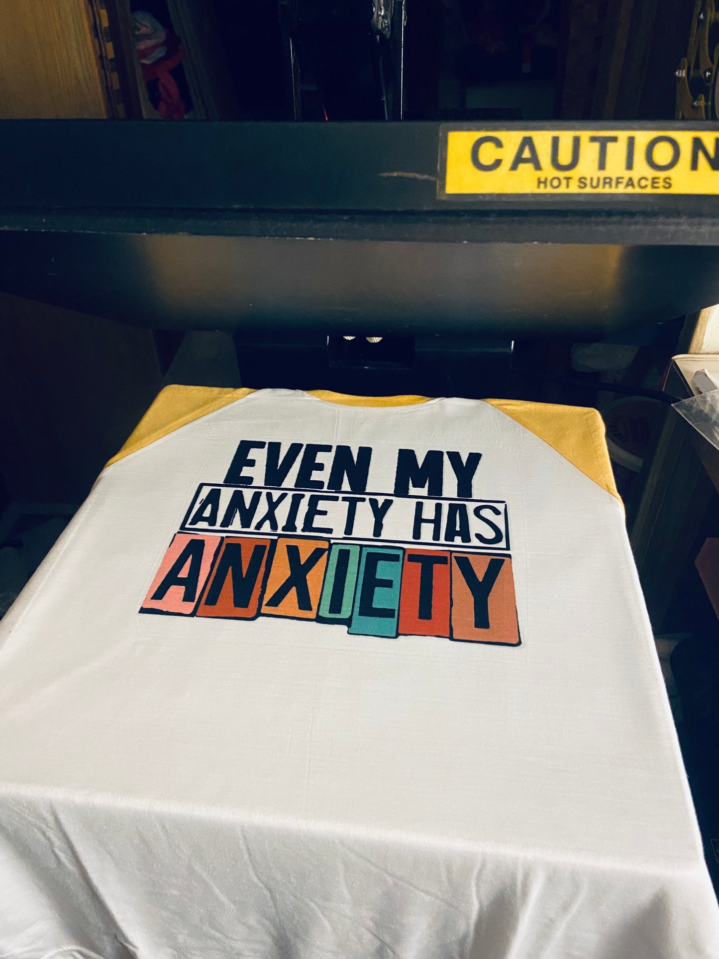 Even My Anxiety Has Anxiety Long Sleeve T-Shirt