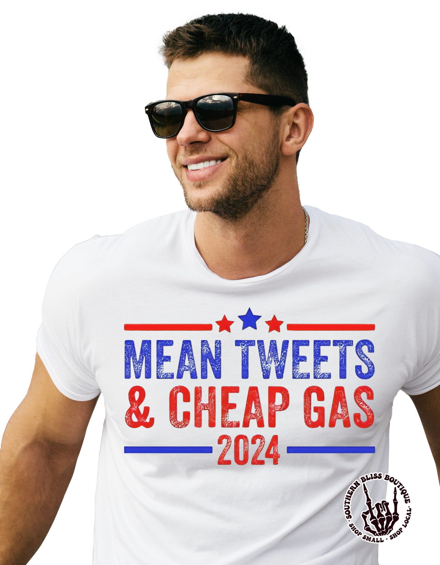 Mean Tweets & Cheap Gas 2024 T-shirt