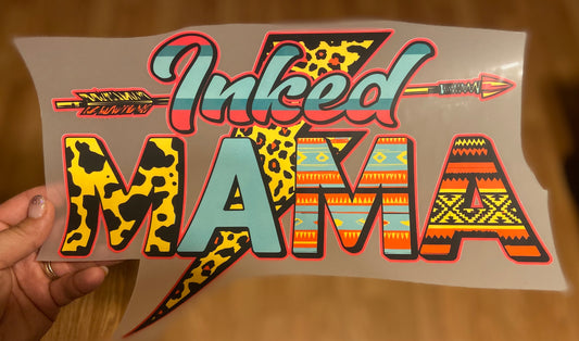 Quick Ship Inked Mama T-shirt
