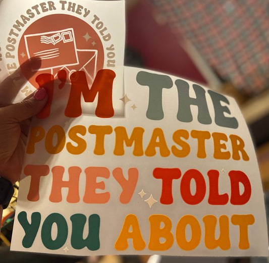 Quick Ship Post Master T-shirt