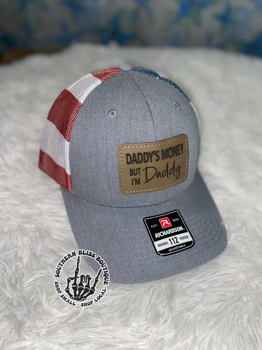 Daddy’s Money But I’m Daddy American Flag Richardson Hat