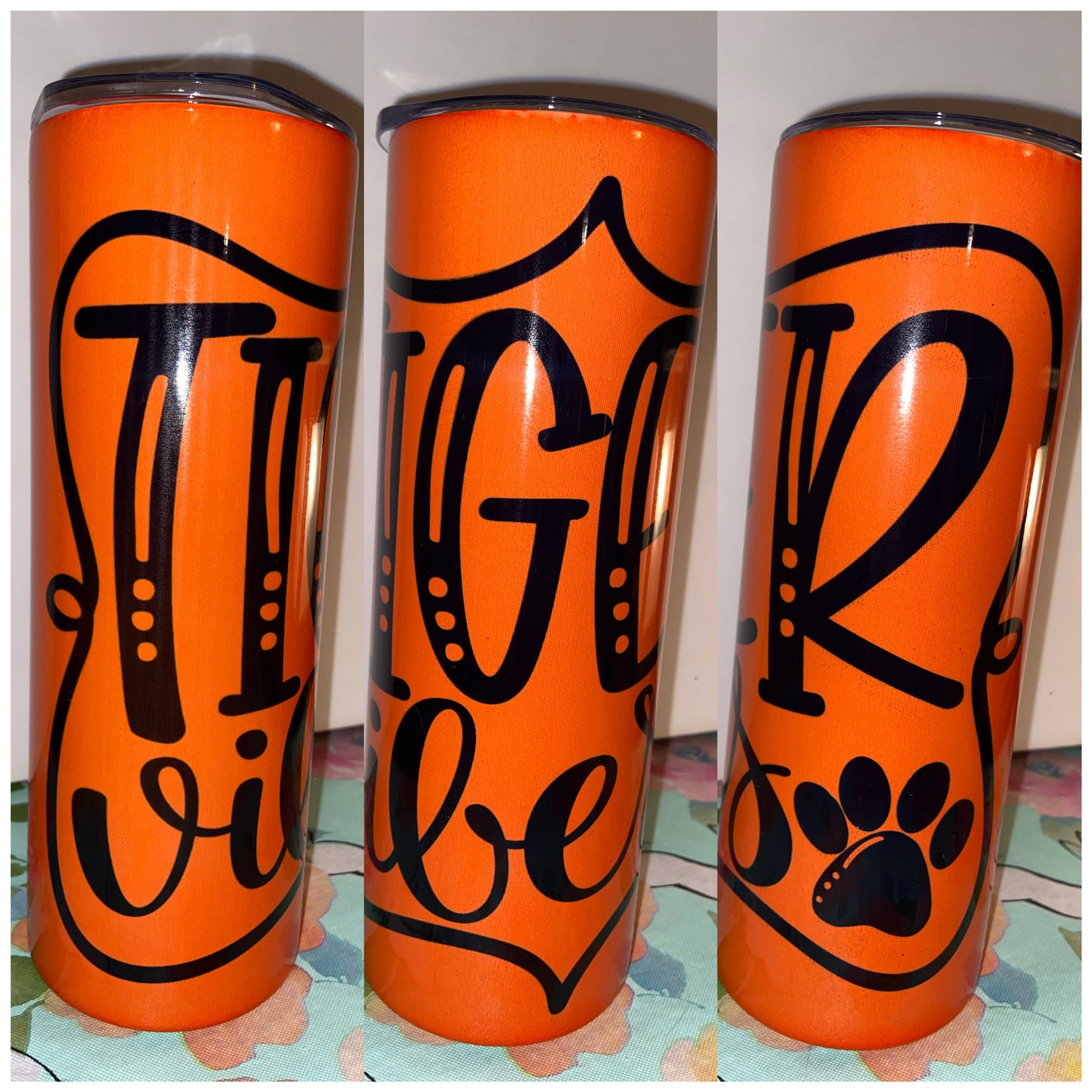 Tiger Vibes 20oz Tumbler