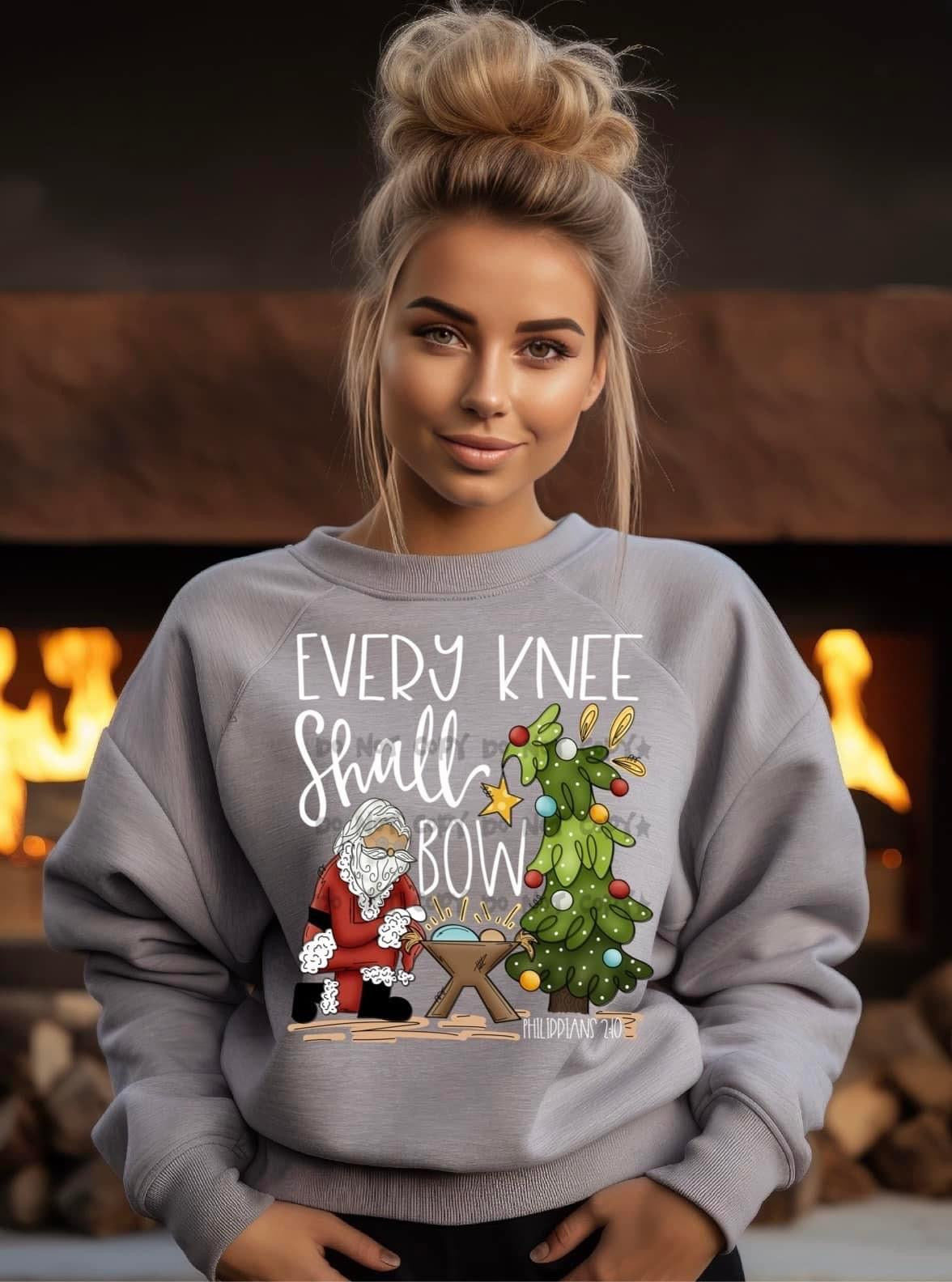 Every Knee Shall Bow Sweatshirt