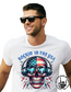 Roickin' In The USA Patriotic Mens T-shirt