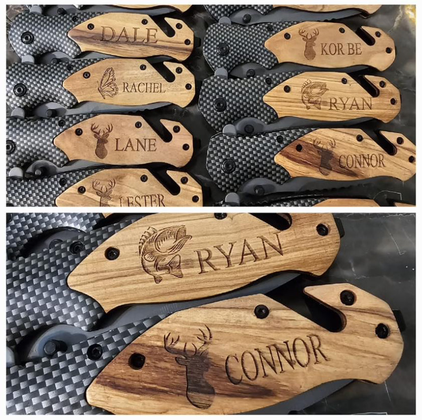 Engraved Knife Custom Gift For Him Preorder