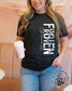 Forgiven On Black Leopard T-Shirt