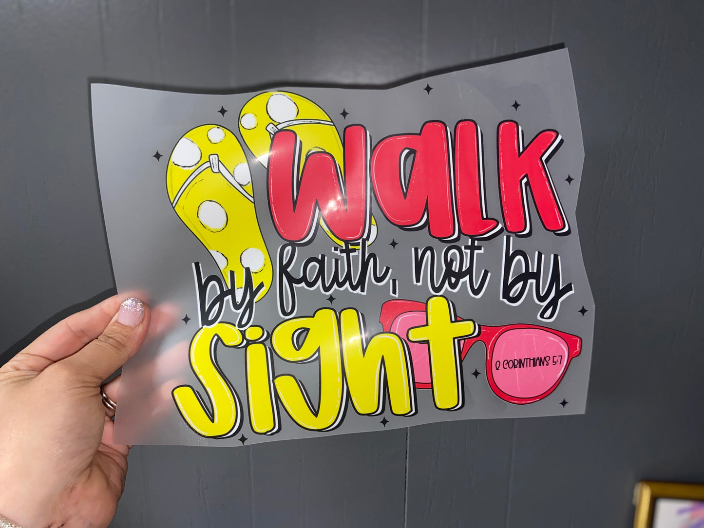 Quick Ship Walk By Faith Youth T-shirt