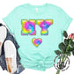 State Tye Dye Puff Look T-Shirt