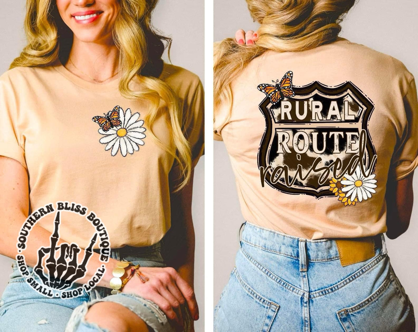 Rural Route Raised T-Shirt