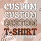 Custom Adult Short Sleeve Gildan T-shirt