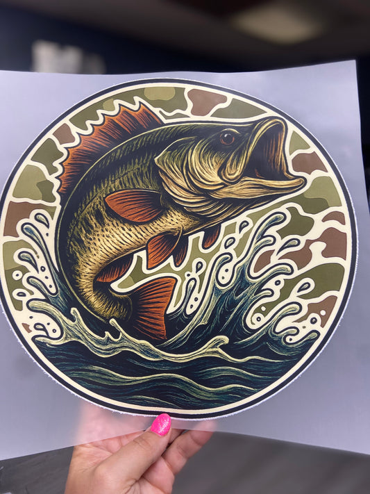 Quick Ship Fish Round T-shirt
