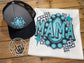 Mama Turquoise Punchy T-Shirt