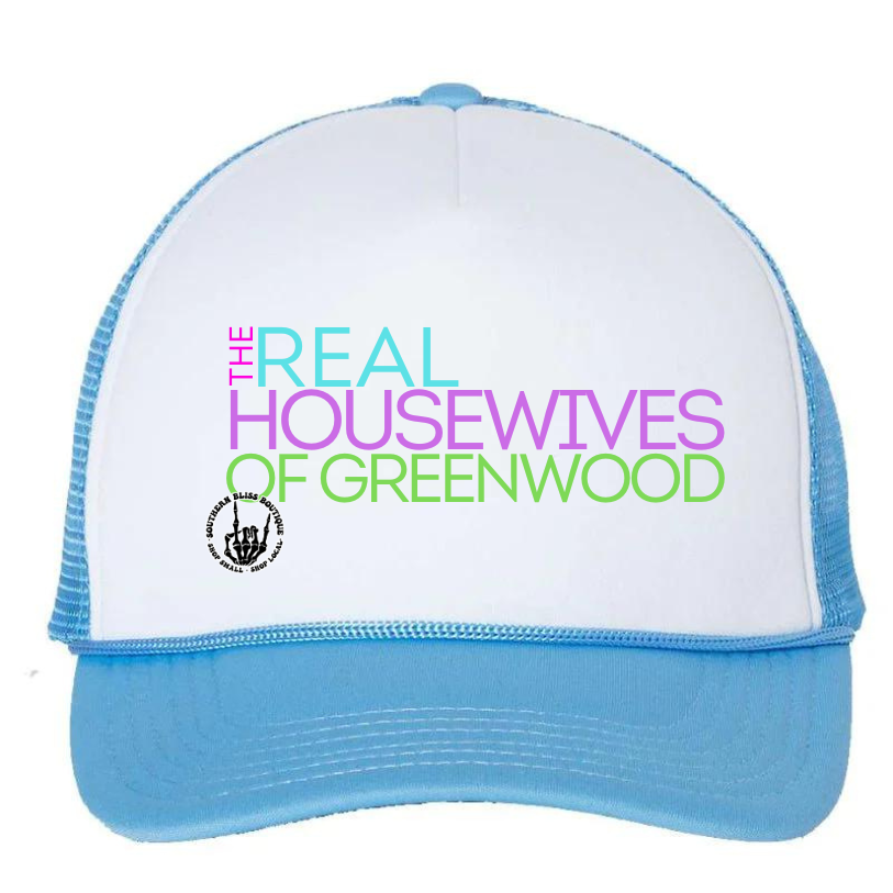 The Real Housewives of Custom Location Trucker Hat