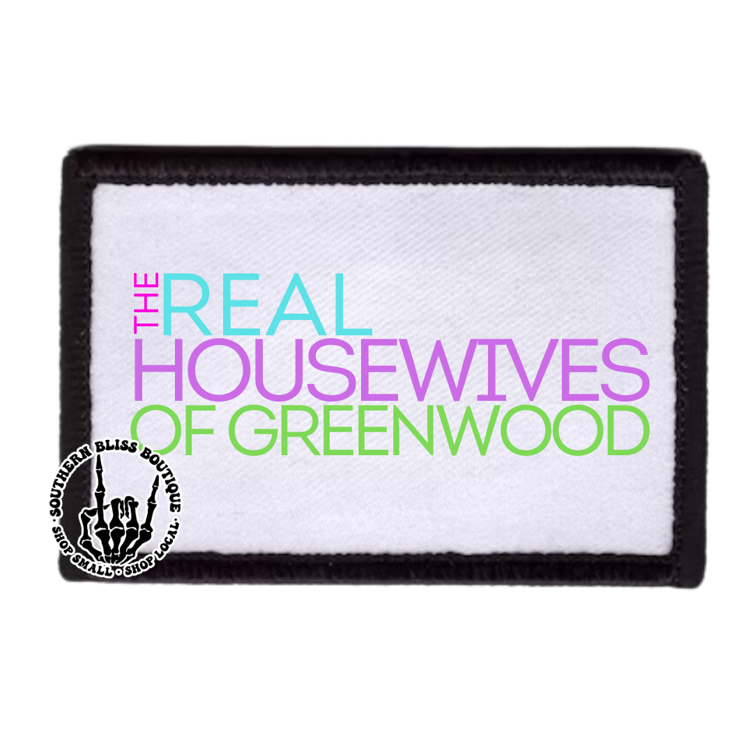 The Real Housewives Of Custom Location Hat Patch Only