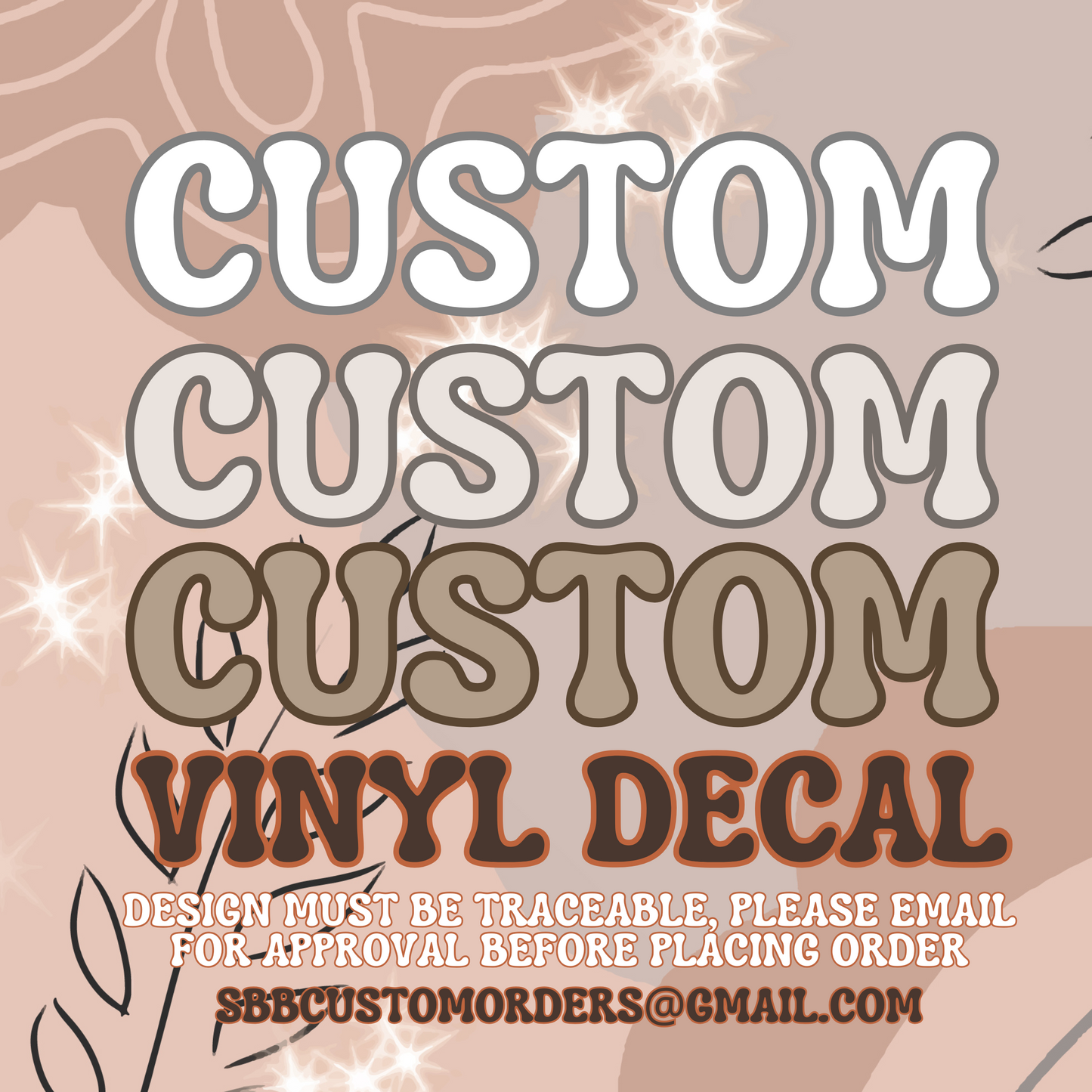 Custom Vinyl Decal