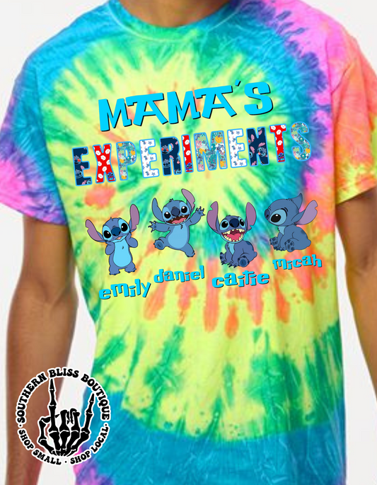 Mamas Experiments Character Custom T-Shirt