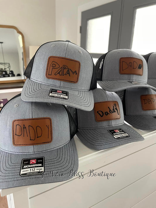 Handwritten Custom Richardson Patch Hat