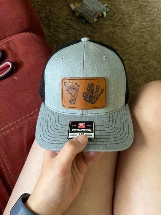 Hand/Foot Prints Richardson Patch Hat