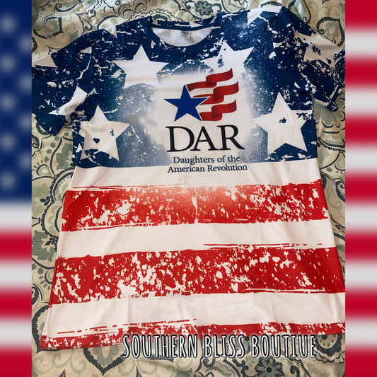 DAR Printed Bleached Tee