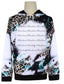 Leopard Printed Bleached Hoodies